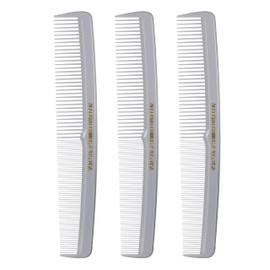 Allegro Combs #415 Combs for Women, 7 Inches Combs for Men, Parting Comb, Hair Comb, Comb for Men 3 Count (Gray)