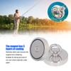High Power Fishing Magnet NdFeB Stainless Steel Silver Neodymium Fishing