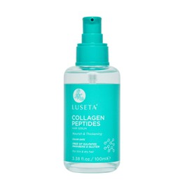 Luseta Collagen Peptides Hair Oil Strenghten and Moisturize for Thin & Dry Hair, Promote Thickness,Reduce Breakage and Restore Damaged Hair 3.38oz