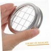 GRIRIW Stainless Steel Jar Lid Cover Grid Organizer Lid for