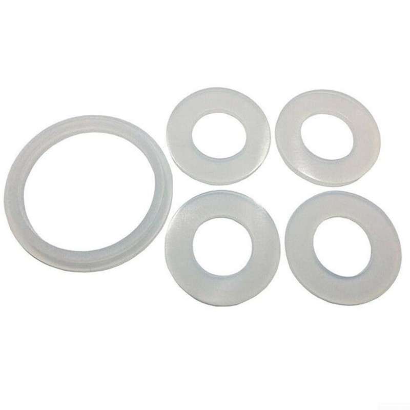 2pcs Dome/Mushroom Gaskets Connector Gasket for Coleman Air Blower Check