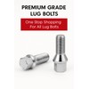 20 Pcs Lug Bolts Conical Bolt 12x1.50 Thread 27mm Shank