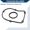Hihaha 06H103269H Engine Timing Lid Gasket Set for A3 2.0L