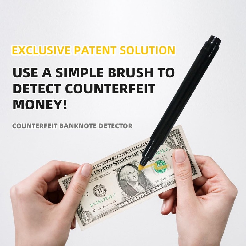 POPYS Counterfeit Detector Pens, Money Detector Pen, Counterfeit Checker Pens,