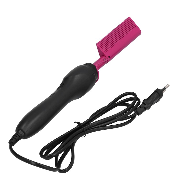 Multifunctional Hair Comb Wet and Dry Hot Heating Curling Straightening