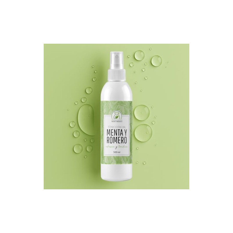 Tónico Facial De Romero con Menta 500 Ml Productos Mart