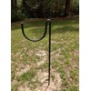 Sturdy Metal Ground Mounted Freestanding Rust Resistant Heavy Duty Wrought