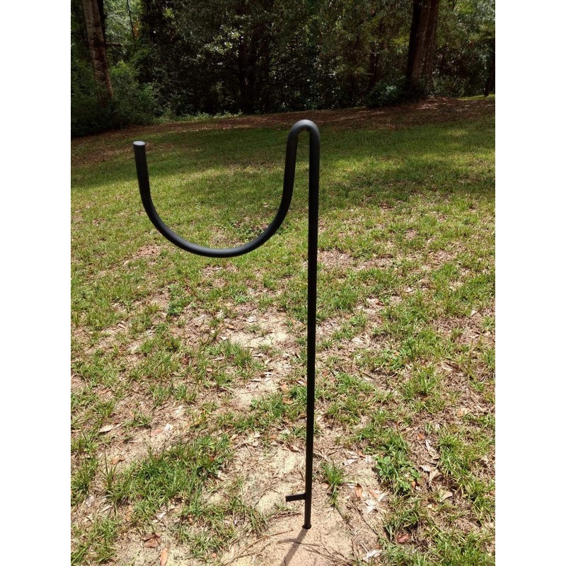 Sturdy Metal Ground Mounted Freestanding Rust Resistant Heavy Duty Wrought