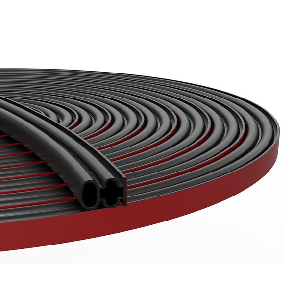 HNYNH Weather Stripping Door Seal Strip，Extra Thick Door/Windows Rubber Weather