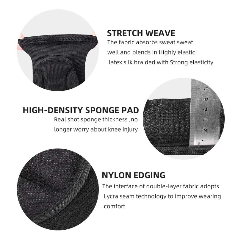 Protective Knee Pads, Thick Sponge Collision Avoidance Knee Sleeve Anti-Slip,