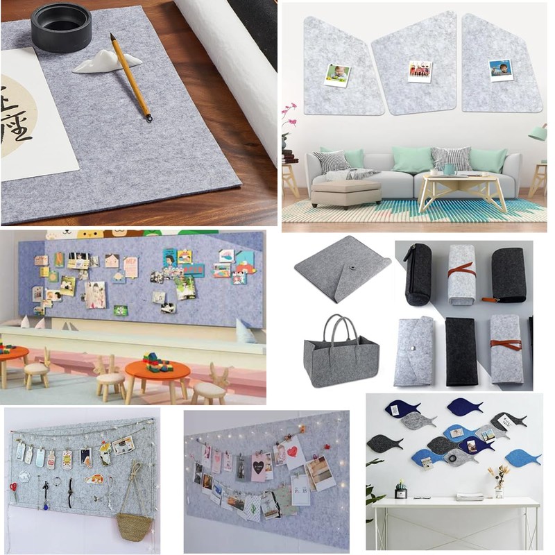 EDGEAM Felt Fabric Felt Roll 30 cm x 250 cm