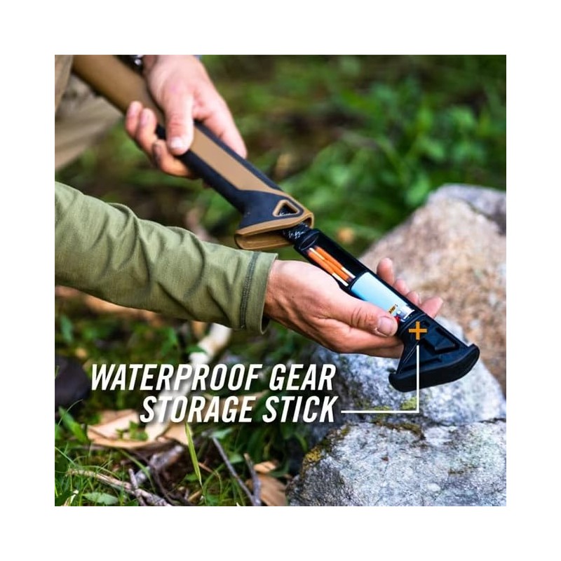 Gerber Gear Bushcraft Axe - Camping Survival Bushcraft Axe with