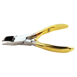 SE Half Gold Double Spring Toenail Pliers, 4-1/2" - SP31DHG