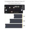Waveshare PCIe to M.2 Adapter (B), Supports NVMe Protocol M.2