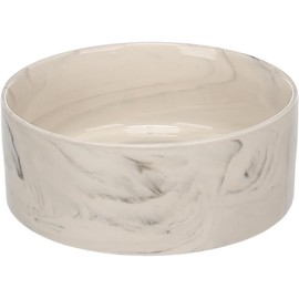 Flamingo Baron Feeding and Drinking Bowl Round Grey 13.5 x 5 cm 450 ml