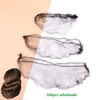100 pcs Invisible Elastic Hair Nets for Long Hair, 42"