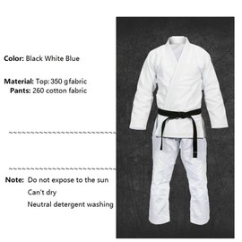 Agile Dragon Bjj Gi for Men - Brazilian Jiu Jitsu Gi - Preshrunk sweat wicking Fabric - Machine washable - Free white Belt (White, A4)