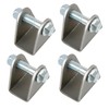 EIKLIM 4-pack shock mount，Steel base shock absorbers suspension bracket mounting