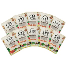 [Dr. MOON] Roasted Multigrain & Vegetables Powder Formulated by Dr. Park, Gyeong-Ho (30g x 10 packets) – 300g / 0.66 fl. oz, Meal Replacement, A Good Source of Energy & Protein, Misoot-garoo