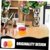 TOVINANNA 6g Refillable Lip Balm Jar with Spoon Lightweight Cosmetic