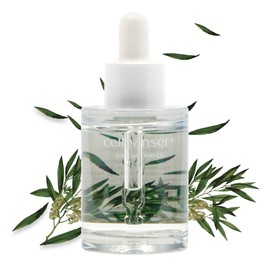 CELLEANSER Real Ampoule 100% One Ingredient Extract Water for Facial Skin Care 30ml / 1.01 fl.oz (Real Tea Tree Ampoule)