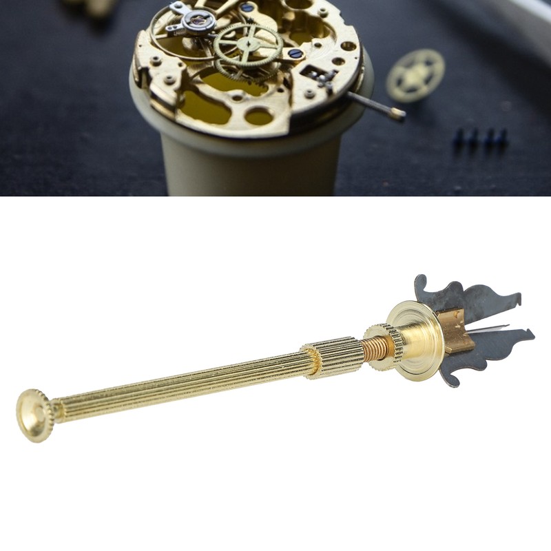 3‑Fork Holding Clamp Locking Watch Balance Wheel Clamp Tools Watchmaker