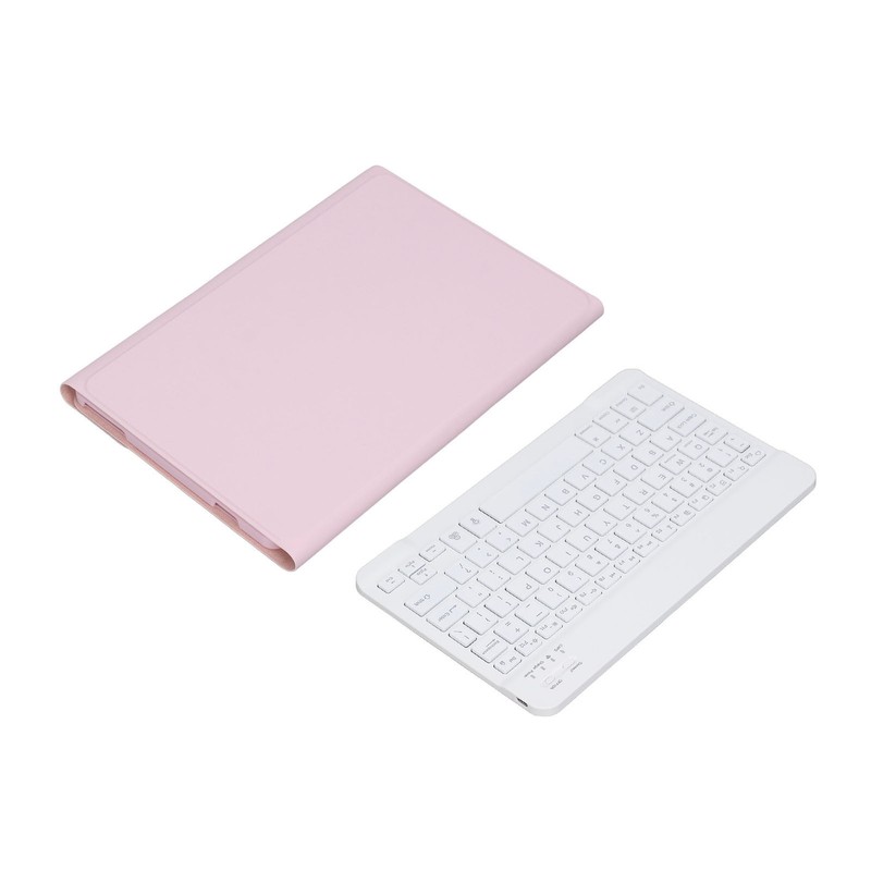 10.6in Backlit Keyboard Case RGB Detachable Keyboard PU Leather Protective