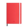 Unipapel 80 Sheets Hardback Notebook with Vertical Closure, Rounded Corners,