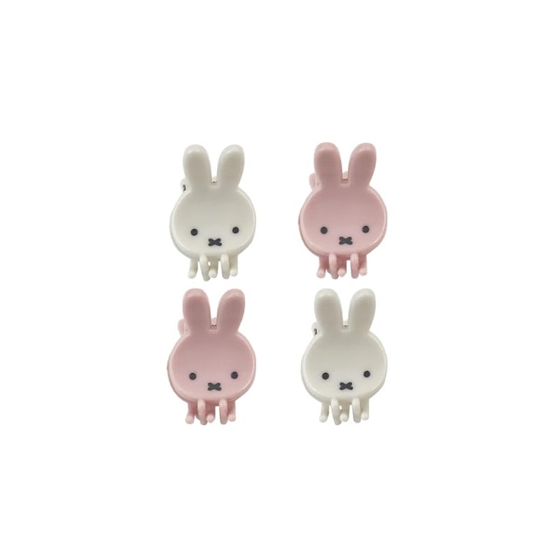 SHOBIDO MF46389 Miffy Mini Clip 4P Dick Bruna Hair Accessories