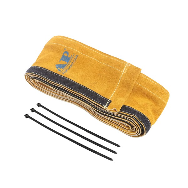 AllyProtect 23 ft Torch Lead Cover Flame Resistant Split Cowhide