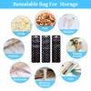 Magibeads 30Pcs Resealable Small Packaging Bags 8.54 x 2.56 Inches