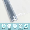 Clear Vinyl for Sewing, Clear PVC Vinyl Roll 11.8" x