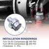 Air Pressure Switch 165-200 PSI Tank Mount Thread 1/4" NPT