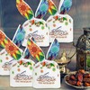 KTBANBANNEY 100 Pcs Eid Mubarak Plastic Gift Bags Ramadan Kareem