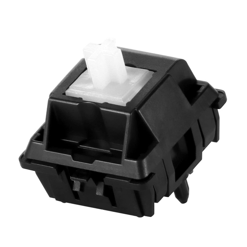 DUROCK POM Piano Linear Switches, 63.5g Keyboard Switch, Deeper Sound