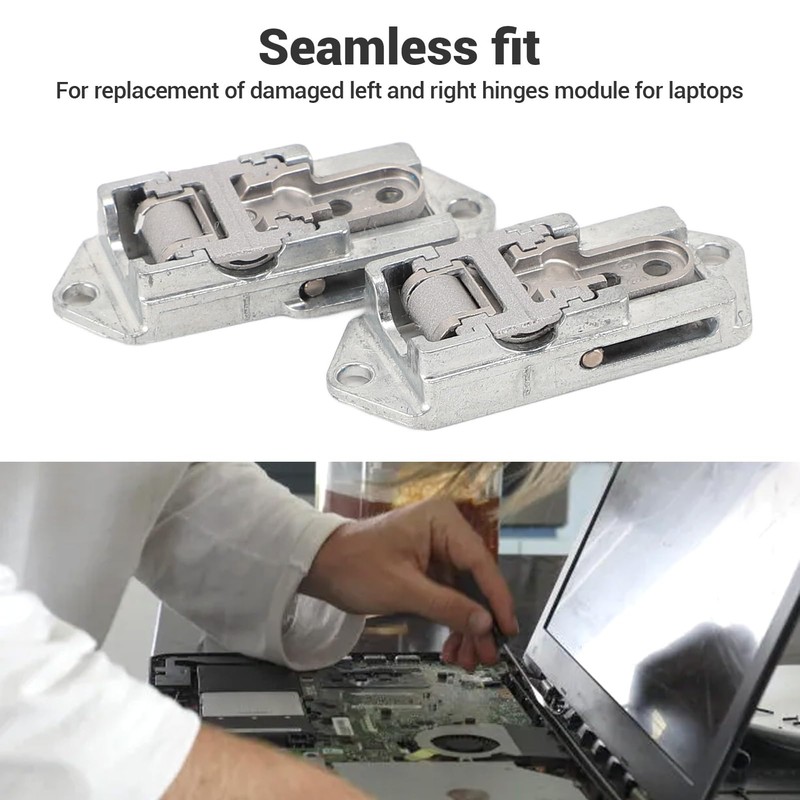 Metal Laptop Hinges Replacement Set, Compatible with Pro 5, Pro