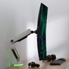 AVLT RGB Lights Single 13”-34” Monitor Arm Desk Mount Built-in