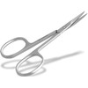 Fine Cuticle Scissors with Curved Blade – Stainless Steel