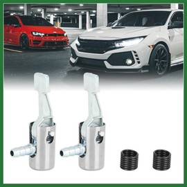 Motoforti 6mm Air Chuck Air Hose Inflator Adapter for Car Tire Valve 2pcs Long-lasting