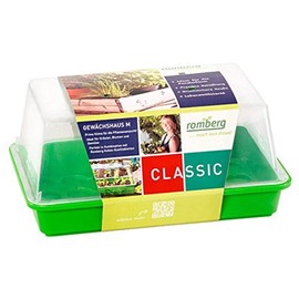 Romberg Greenhouse M (recesses for swelling tablets, water gutters, hood with ventilation holes and slider) 10294117