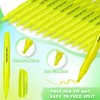 Tcevily 180 Pcs Yellow Highlighter Bulk Highlighters Markers Chisel Tip