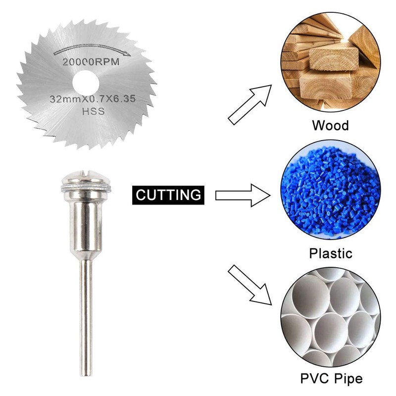 30pcs Diamond Cutting Wheel Discs 10 Pieces 25 mm Vented