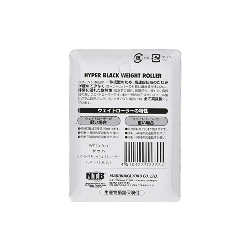 NTB WY15-6.5 Weight Roller