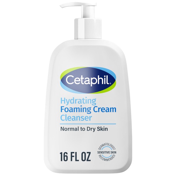 Cetaphil Cetaphil Cream to Foam Face Wash, Hydrating Foaming Cream