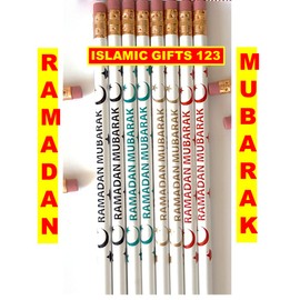 Ramadan Party Favors Pencils [24]Ramadan Customized Pencils Ramadan Gifts for Muslim Islamic Gifts (Pencils)