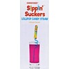 Sumthin' Sweet Sippin' Suckers Lollipop Candy Straw, 1.5 Ounce -