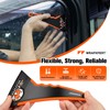 WRAPXPERT Window Tint Squeegee Triangle Squeegee Corner Card Long Handle