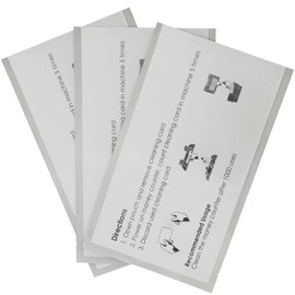 Money Counter Machine Cleaning Cards, Bill Acceptor Cleaner to Extend The Life of The Money Counter, Currency Counter Cleaning Cards with Box of 25
