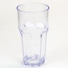 Carlisle 581807 Louis Classic Plastic Tumbler, 18 oz, Clear