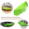 Clip on Strainer for Kitchen Pasta Strainer for Pots Heat